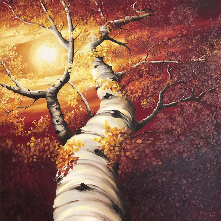Camas artist Liz Pike invites the public to three art events, including live painting demonstrations, an artist reception, and participation in the White Oak Art and Craft Festival, showcasing her new works and offering discounts at Pike Art Gallery.