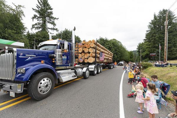 “Logs and Lawnmowers was the theme of the 2023 Territorial Days Celebration. Photo by Mike Schultz