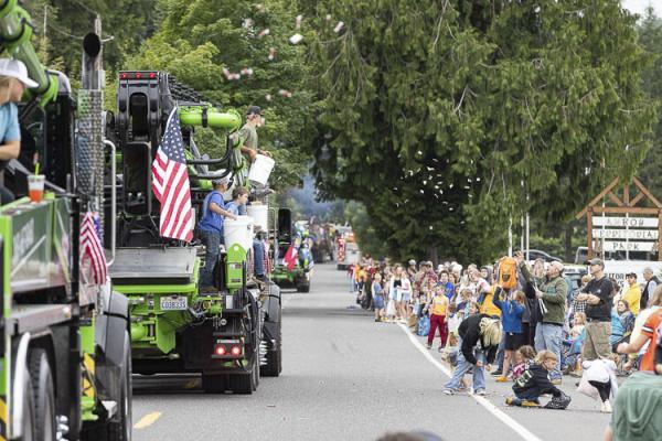 Area residents and visitors turned out in great numbers for this year’s Territorial Days Parade held Saturday. Photo by Mike Schultz