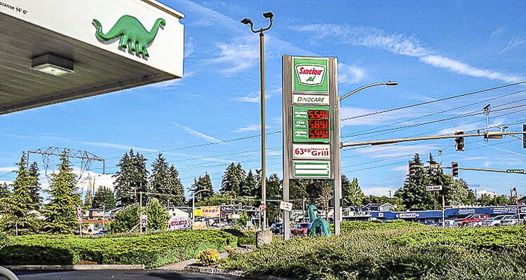 The price to gas up in the Evergreen state has risen nearly 30 percent since the new year following the implementation of the new cap and trade carbon tax legislation.