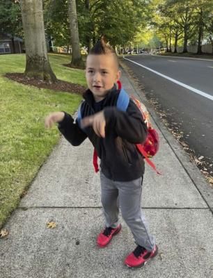 Dexter Hinson is a seven-year-old white male, approximately 4-foot-6 with green eyes and brown hair. Photo courtesy Vancouver Police Department