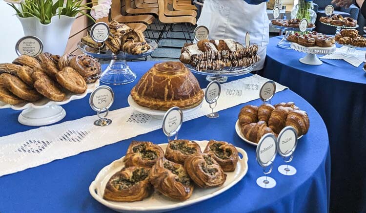 Samples of baked goods by Clark students are shown here. Photo courtesy Clark College