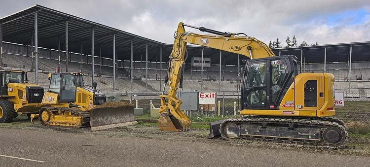 Children will be operating heavy machinery, with adult supervision of course, this weekend at Dozer Day. Photo by Paul Valencia