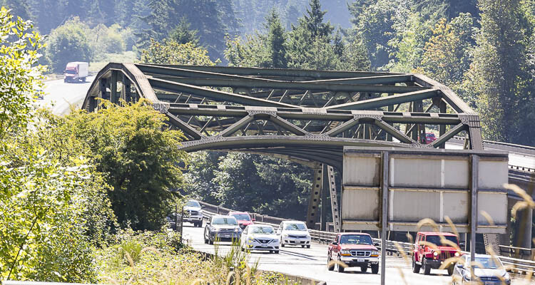 People who travel along northbound Interstate 5 near the Clark and Cowlitz county lines should plan ahead for single lane closures and additional travel time.