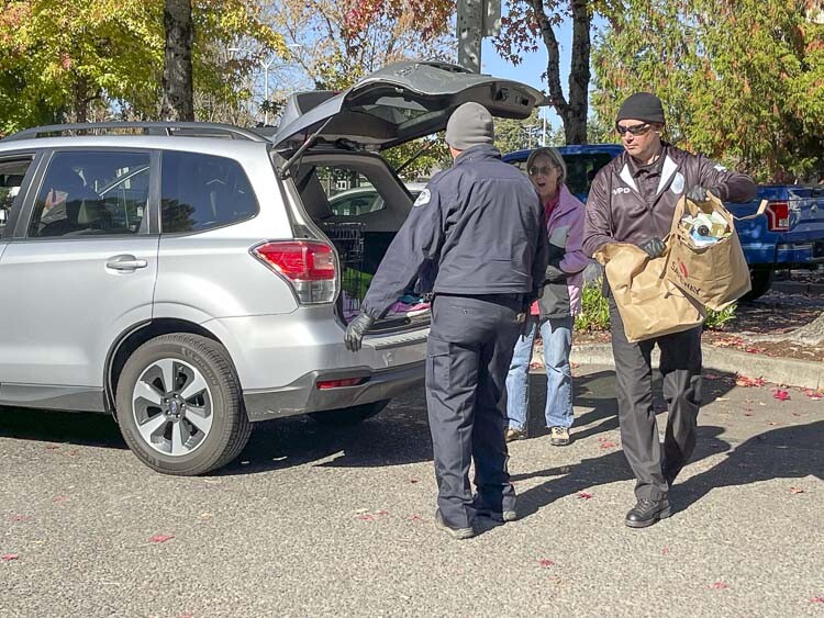 More than 413 residents in Clark and Klickitat counties safely dropped off a total of 1,504 pounds of unused medications and syringes during a multi-site drug take-back event on Saturday, October 28. Photo courtesy ESD 112