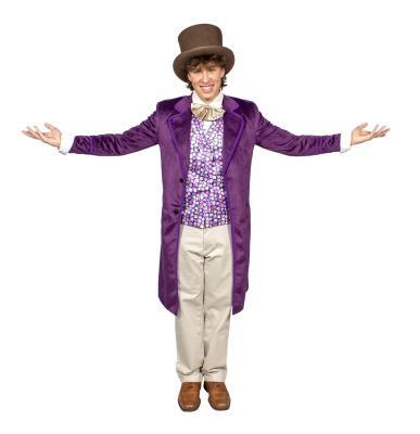 Rylan Babby is Willy Wonka in Journey Theater’s production. Opening night is Friday, Nov. 10. Photo courtesy Journey Theater