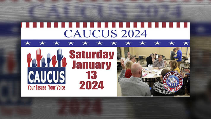 The Clark County Republican Party will hold pooled precinct caucuses at 11 locations on the morning of Sat., Jan. 13.