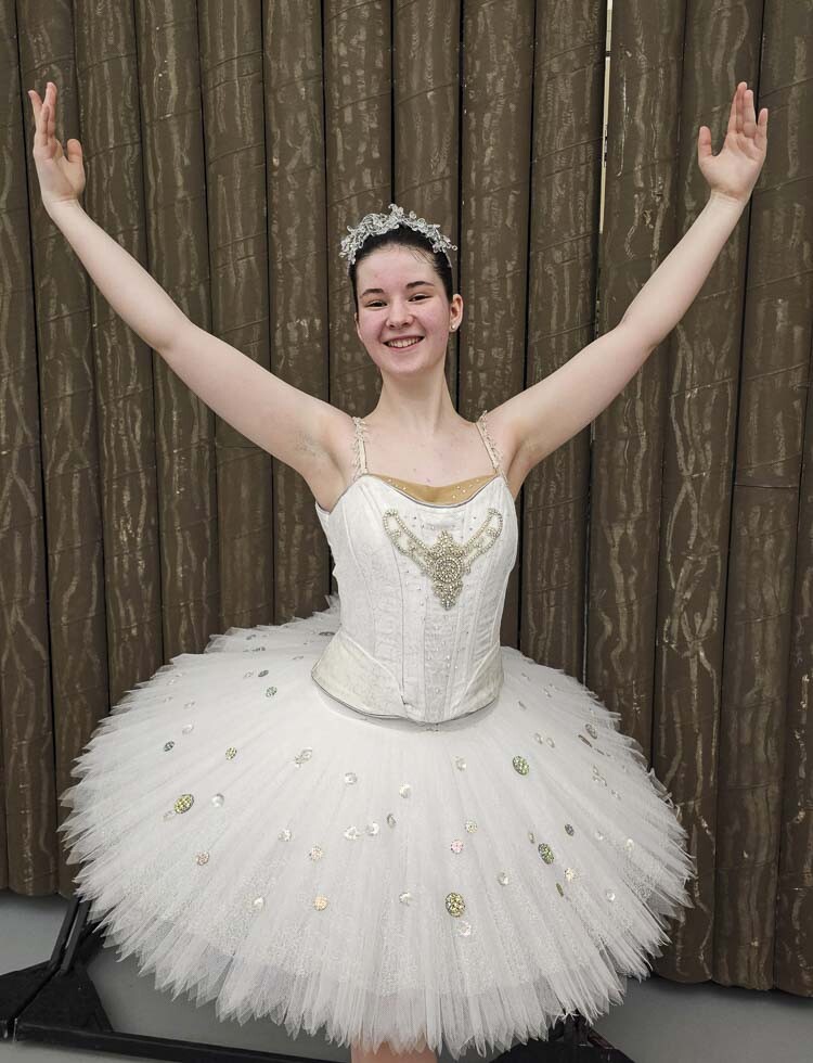 Laura Smith’s final performance in The Nutcracker will be sponsored by her grandmother, Rev. Glenda Hart, who passed away in October. Hart never missed a performance in 15 years of Laura's dancing with Columbia Dance. Hart, via her will, wanted to sponsor Smith’s final performance. Photo by Paul Valencia