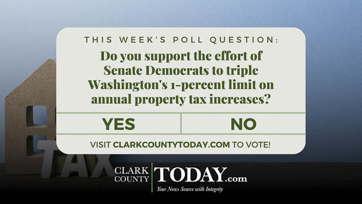 Do you support the effort of Senate Democrats to triple Washington's 1-percent limit on annual property tax increases?
