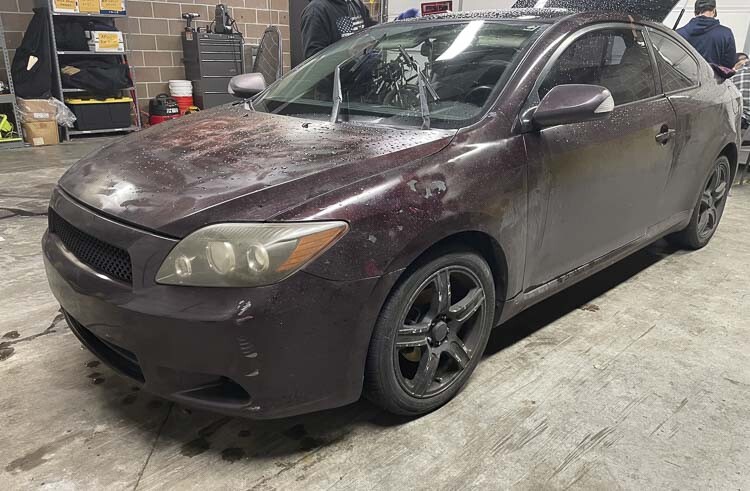 This stolen vehicle was recovered in the Stolen Vehicle Operation. Photo courtesy Vancouver Police Department