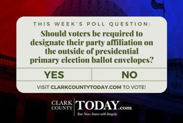Should voters be required to designate their party affiliation on the outside of presidential primary election ballot envelopes?