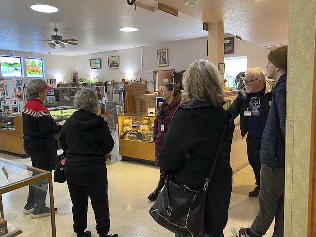 Volunteers receive training to lead tours of the Two Rivers Heritage Museum. Photo courtesy Two Rivers Heritage Museum