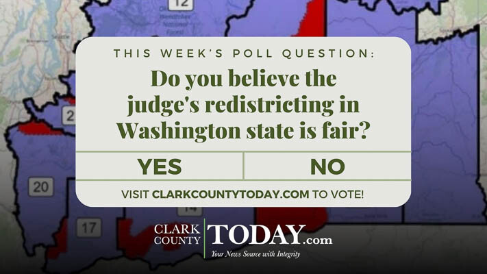 Do you believe the judge's redistricting in Washington state is fair?