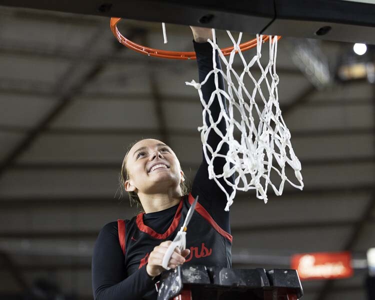 Camas junior Keirra Thompson was voted to the all-tournament team. Photo by Mike Schultz