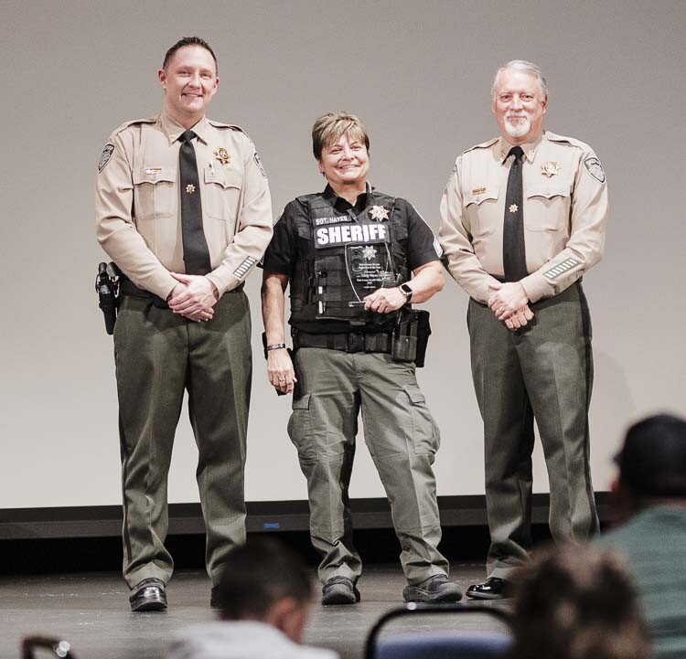 Sgt. Linda Hayes, Supervisor of the Year. Photo courtesy Clark County Sheriff’s Office