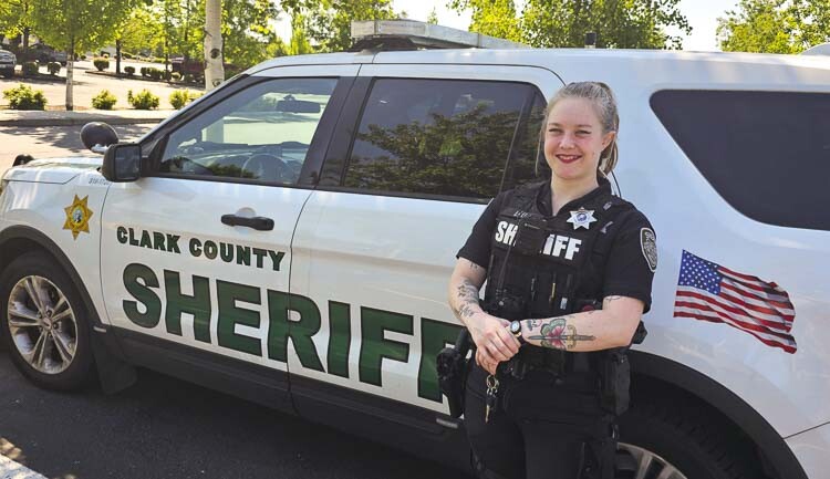 Det. Bethany Lau of the Clark County Sheriff’s Office said there will be extra patrols for St. Patrick’s Day weekend as law enforcement officers and Target Zero look to keep the roads safe. Archived photo by Paul Valencia