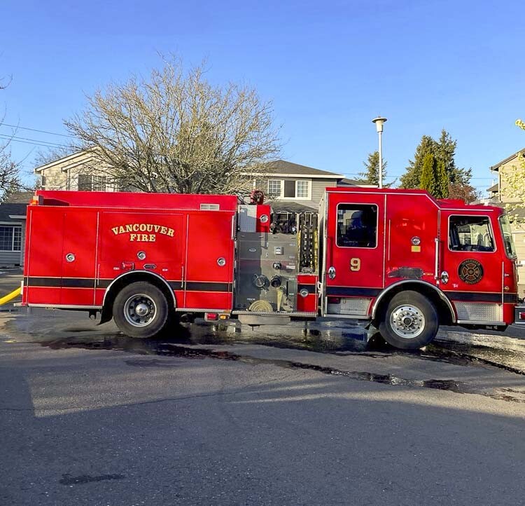 Photo courtesy Vancouver Fire Department