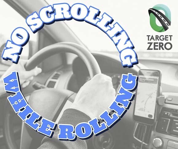 Local law enforcement agencies, working with the Target Zero campaign, will be out this month trying to stop distracted drivers on Clark County roads.