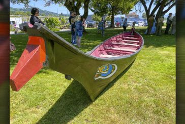 Colorful, Chinook Canoe returns to Parkersville Day