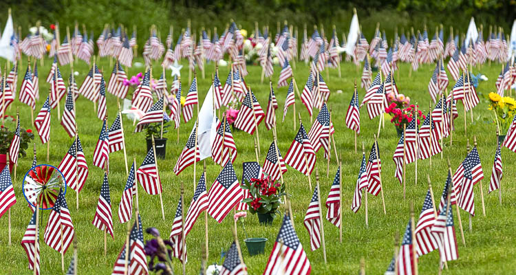 The Department of Veterans Affairs Willamette National Cemetery will host a solemn Memorial Day wreath-laying ceremony, accompanied by speeches, and the playing of Taps.