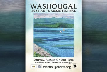 Sandy Moore's ‘Sail Boats’ chosen as centerpiece for 2024 Washougal Art and Music Festival poster