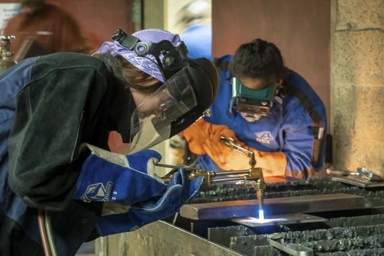 Clark College is hosting a Welding Technology open house on Friday, May 17 from 4 to 6:30 p.m. on the main campus, 1933 Fort Vancouver Way in its Welding Technology and Fabrication facility in Building AA2. Photo courtesy Clark College
