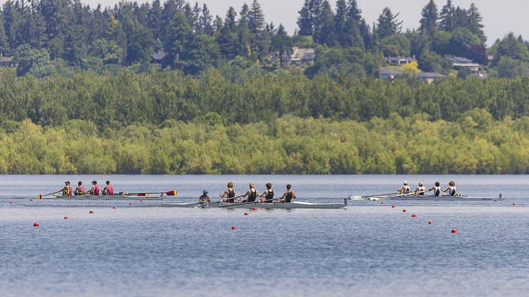 The best rowers from the Northwest will be returning to Vancouver Lake this week for the U.S. Rowing Northwest Youth Championships. Here is a picture from last year’s event. Photo by Mike Schultz