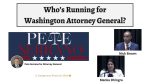 In her weekly column, Nancy Churchill assesses the race for Washington’s attorney general.