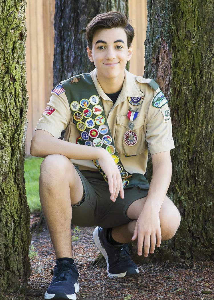 Eagle Scout Connor Van Dyke