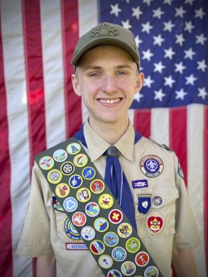 Noah Aarhus, 17, of Vancouver will be officially recognized as an Eagle Scout at an Eagle Scout Court of Honor this weekend. Photo courtesy Aarhus family