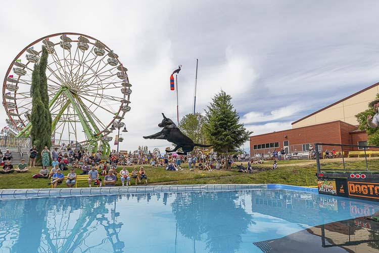 DogTown will be back, and the carnival rides will be back, as the Clark County Fair returns for its 10-day run beginning Aug. 2. Photo by Mike Schultz