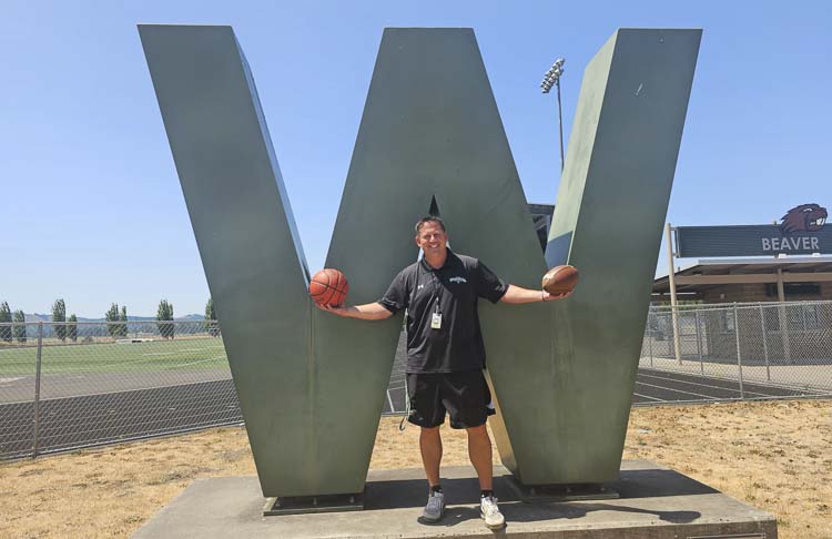 Glen Flanagan grew up in Woodland, returned to Woodland after college, and has been coaching at Woodland for nearly 30 years. Photo by Paul Valencia