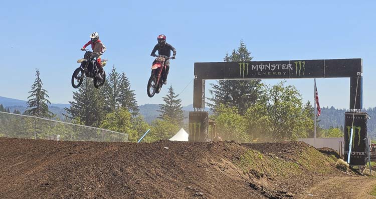 There were amateur racing Thursday and Friday at Washougal MX Park, and the pros take over for the Washougal National on Saturday. This is also Military Appreciation week for the sport. Photo by Paul Valencia