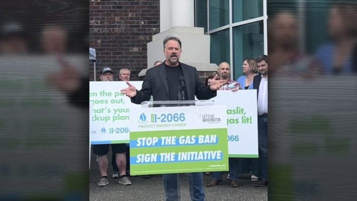 Opponents of three initiatives on the ballot this November are targeting the man behind the unprecedented movement that got six initiatives to the Washington State Legislature. Photo courtesy Carleen Johnson/The Center Square Washington