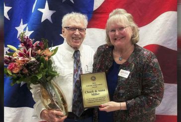 Chuck and Anna Miller receive Lifetime Achievement Award from Clark County Republican Party