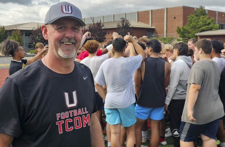 Steve Pyne won five state titles in Oregon coaching Central Catholic in Portland, but now he is learning Washington’s ways of high school football after taking over as the head coach of the Union Titans in east Vancouver.