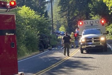 Clark County Sheriff's Office Traffic Unit investigating collision