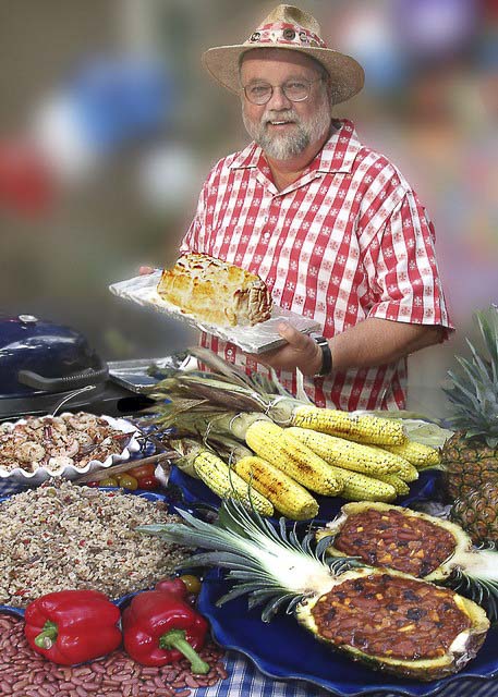 Former Ridgefield resident Rick Browne made quite a name for himself in the BBQ community with a national TV show and author of several books. He is one of the founders of the ilani BBQ Fest, which returns to Ridgefield Aug. 24-25. Photo courtesy Rick Browne