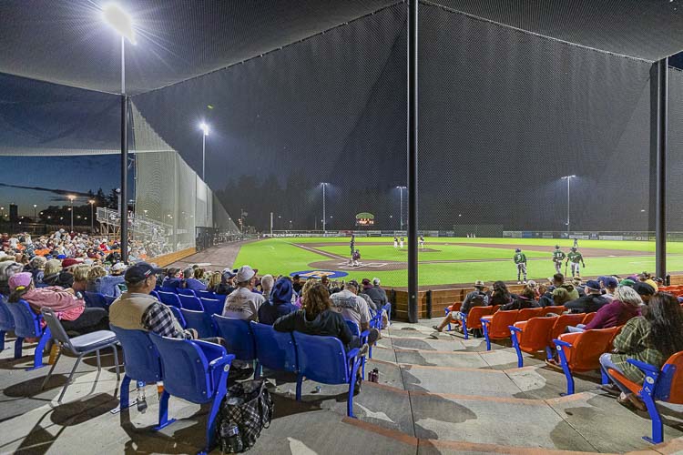 The Ridgefield Raptors are holding Fan Appreciation Night on Friday, Aug. 2. This weekend is the last home series of the regular season. But more baseball will be played in Ridgefield this season. The Raptors have qualified for the playoffs. Photo by Mike Schultz