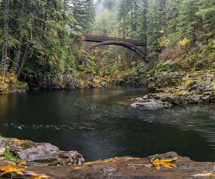 Moulton Falls bridge repair continues, upper parking lot reopens while work is completed by end of October.