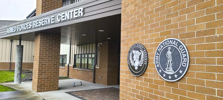 The Armed Forces Reserve Center in Vancouver is the site of Clark County’s POW/MIA monument.