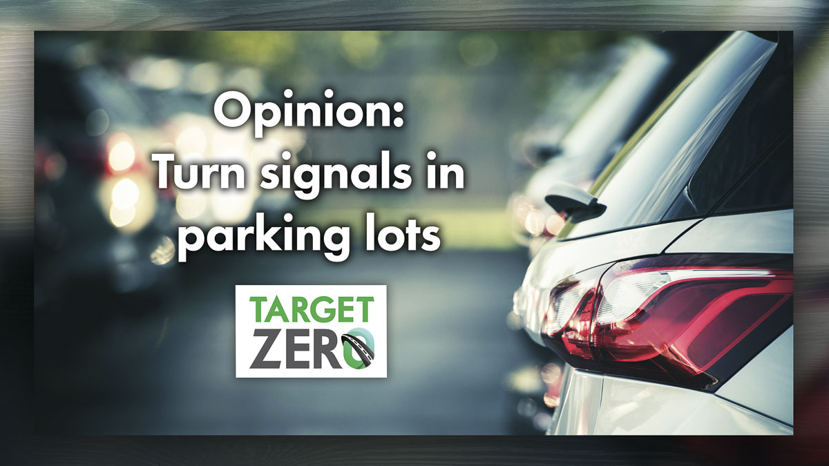 Doug Dahl of Target Zero answers whether turn signals are required in parking lots, explaining their importance for safety and courtesy.