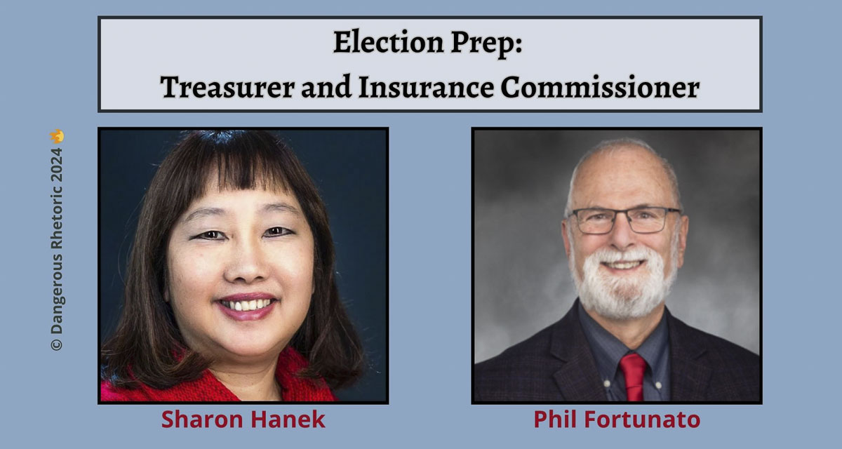 Opinion: With the 2024 general election approaching, voters should pay close attention to the state treasurer and insurance commissioner races.