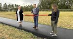 Woodland community's efforts result in a new walking track at Columbia Elementary.