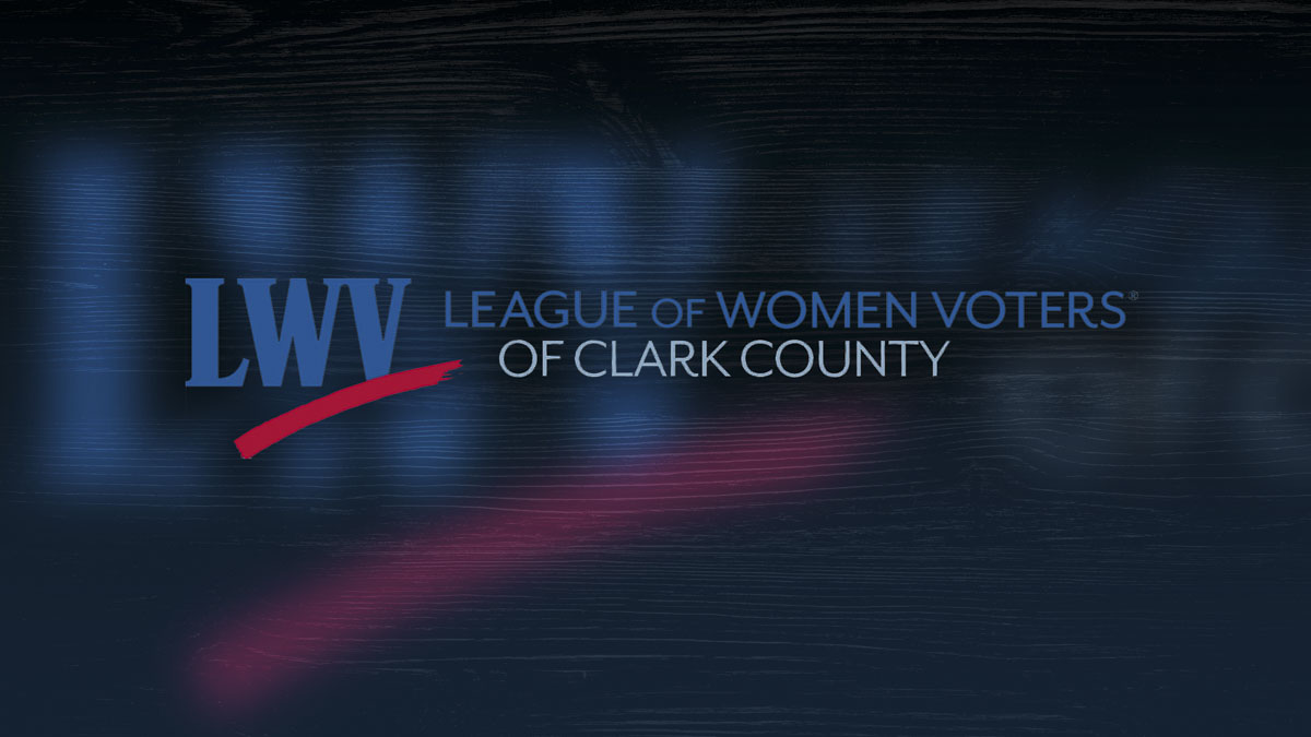 The League of Women Voters is hosting candidate forums for Clark County races ahead of the Nov. 5 election, with limited public seating available.