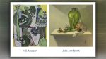 Local artists K.C. Madsen and Julie Ann Smith’s work is on display at the Rebecca Anstine Gallery through December.