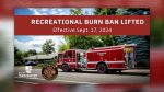 Vancouver’s recreational burn ban ends on Sept. 17, allowing campfires and outdoor fireplaces within city limits.