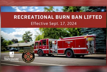 Vancouver's recreational burn ban ends Tuesday, Sept. 17