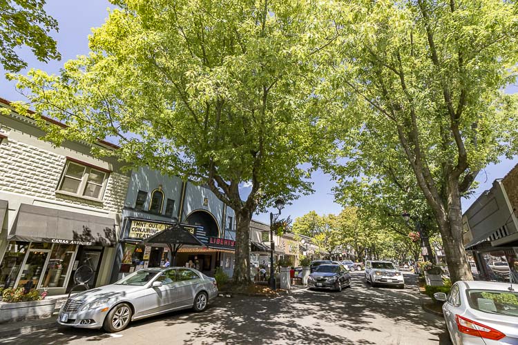 Artists will be competing Saturday in downtown Camas, trying to capture tree-lined streets in Autumn glory in a Plein Air competition. Archived photo