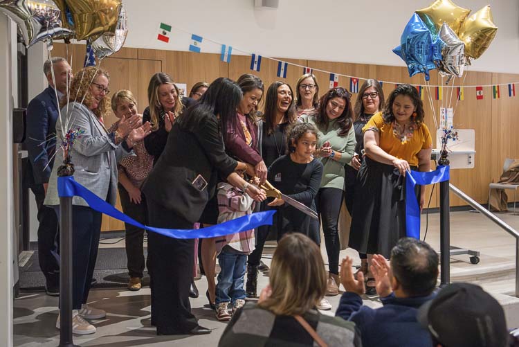 Ruth Bader Ginsburg Elementary School ribbon cutting. Photo courtesy Vancouver School District